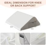 Triangle 45 Degree Wedge Pillow Support Hip Back Pain Relief Post Surgery