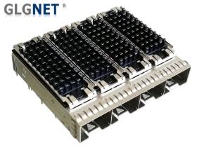 Wholesale Multi Port SFP Cage Connector Mates QSFP Cage One Piece Copper Alloy from china suppliers