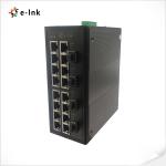 16-port 10/100/1000T 802.3at PoE + 4-port 100/1000X SFP Managed Industrial PoE