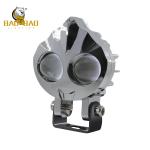 Ultraman Cartoon Design 12V 80V Yellow White LED Headlight For Motorcycle