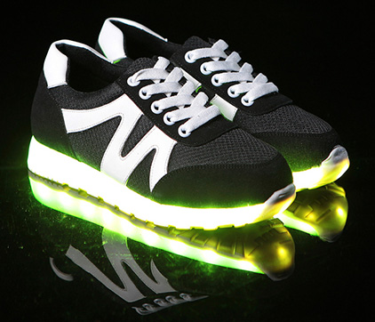 Shoes With Led Flashing Light,color flashing led shoes