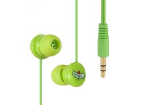 Wholesale Lightweight Custom Molded Earphones , Patterned Logo Wired Earbuds With Mic from china suppliers