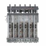 2 Station Plastic Milk Bottle Blow Molding Machine Manufacturing Equipment 110