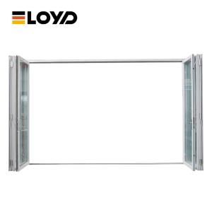 Wholesale 3 Panels Folding Screen Door Accordion Aluminum Folding Patio Glass Doors from china suppliers