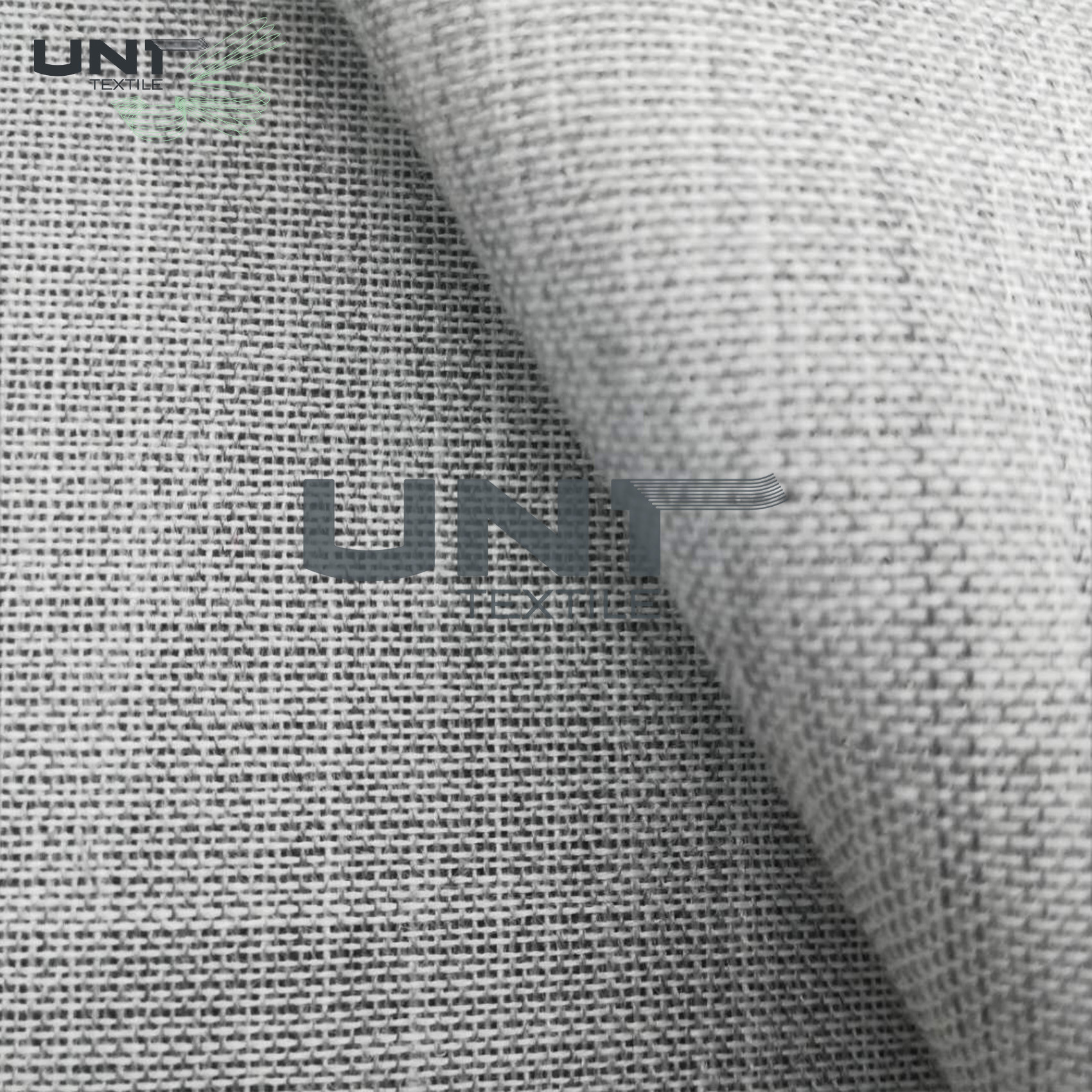 Soft Washable Polyester Woven Long Hair Interlining Canvas Fabric for Suit