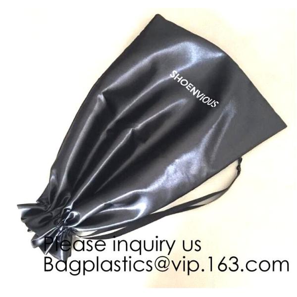 Satin Gift Bag For Gym,Low MOQ Customized Logo Size Satin Drawstring Bag,Drawstring Pouch For Cosmetic, bagease package