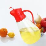 550ml Auto Flip Glass Seasoning Bottles For Kitchen Sauce Oil Vinegar