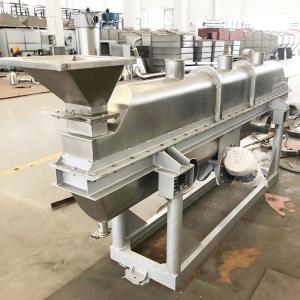 Wholesale 0.9m2 To 6.75m2 Vibrating Fluidized Bed Dryer For Jasmine Chrysanthemum Rose from china suppliers