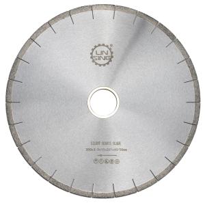 Wholesale High Cutting Speed Diamond Tools D400mm Silent Diamond Saw Blade For Quartz Stone Cutting from china suppliers
