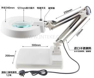 Wholesale Magnifying Desk Lamp Magnifier / Desk Lamp Magnifier LT-86C 10X / 20X from china suppliers