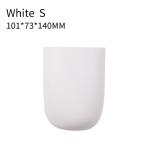 0-1L PP Wall Mounted Storage Box With Divides Kitchen Bathroom