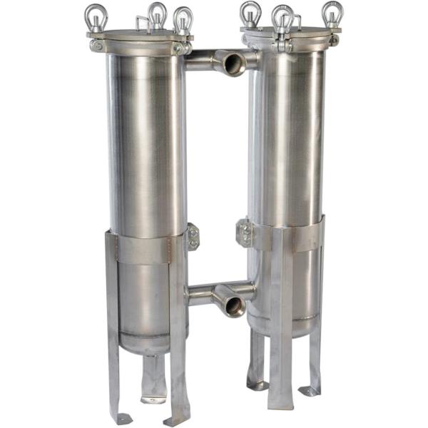 316L Stainless Steel 25 Filter Pump Provided Cartridge Filter Housing for Liquid