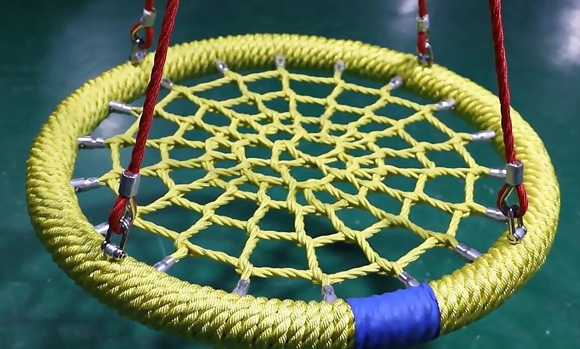 High Capacity Playground Net Swing with Weight Limit of 1000kg-1500kg