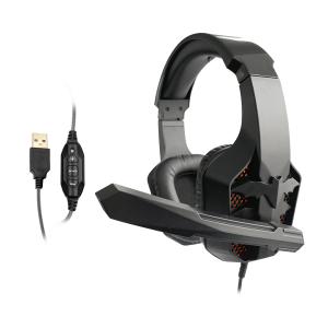 Wholesale Usb 3.5mm stereo Gaming Headset With Detachable Microphone Headphone from china suppliers