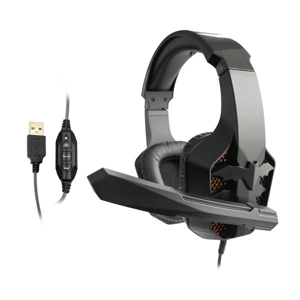 105db Wired Gaming Headset Over Head Gamer Headphone With Microphone Volume