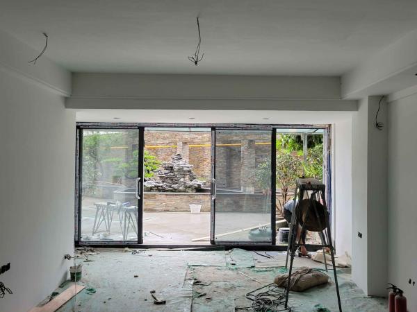 Modern Aluminium Security Doors Noise Reduction Aluminum Fly Screen Door