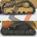 Compact Track Loader Steel Track Undercarriage Parts multi terrain Loader roller