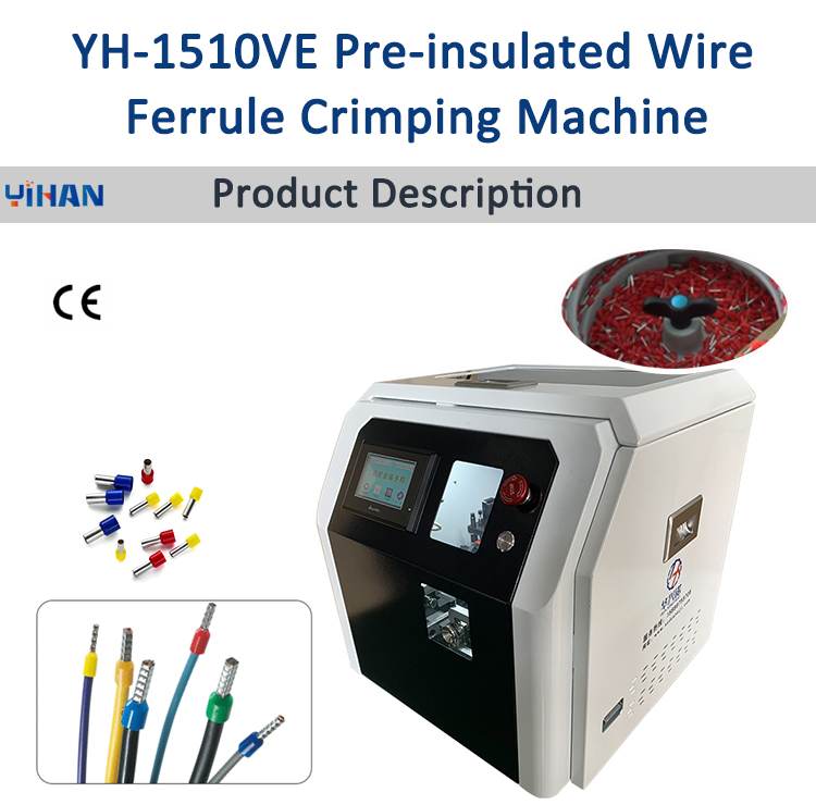 Convenient Pre-Insulated Wire Terminal Stripping Crimping Machine with Twist Crimping