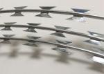 2.5mm Dia Razor Blade Fencing Wire Hot Dip Galvanized