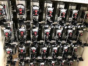 Wholesale 90 degree rotation angle gray colour aluminum alloy body pneumatic actuator from china suppliers