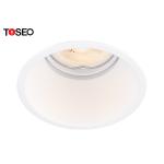 White Anti Glare Cob Recessed Downlight , Mr16 Bathroom Downlights
