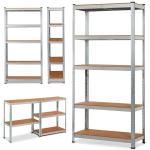 900*450*1800 Boltless Storage Rack 5 Tiers Heavy Duty Boltless Shelving System