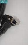 Right Angle 90 Degree IEEE 1394 Firewire Cable , Industrial Camera IEEE 1394B