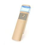 USB Rechargeable Nano Facial Mister , Textured Sliding Mini Handy Mist Sprayer