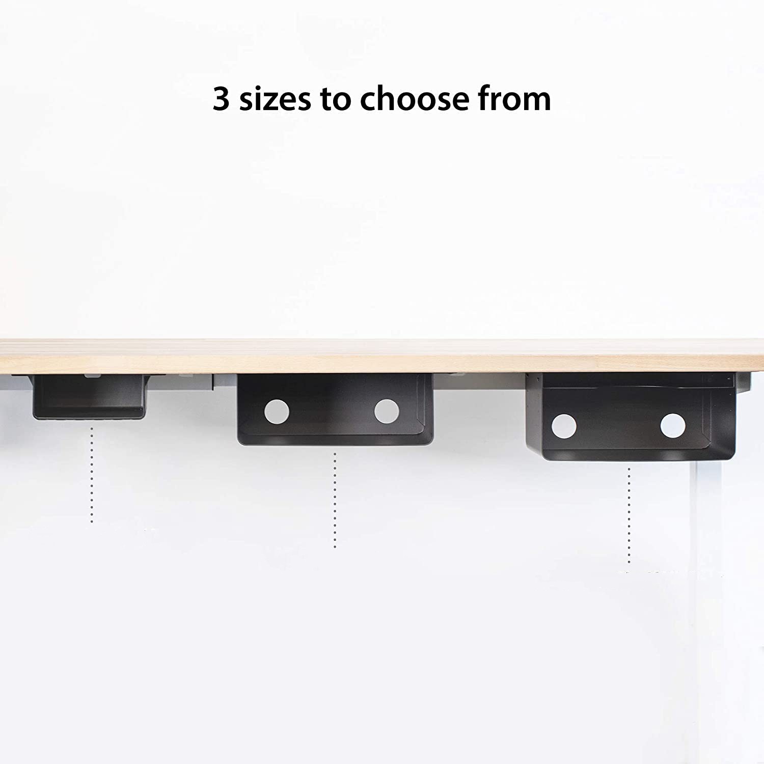 Adjustable Stand Up Workstations Desk Accessories Under Desk Storage Shelf for Brushing