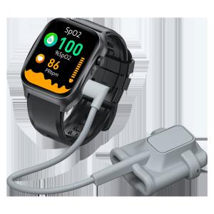 Wholesale 1.83'' IPS display ECG Smart Watch Support Blood Pressure Heart Rate Blood Oxygen Monitoring from china suppliers