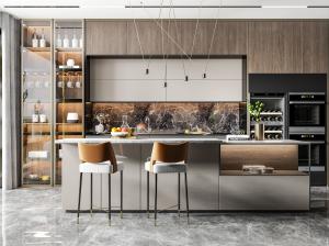 Wholesale Complete Kitchen Cupboards Furniture Set Modern Custom Kitchen Cabinet Designs from china suppliers