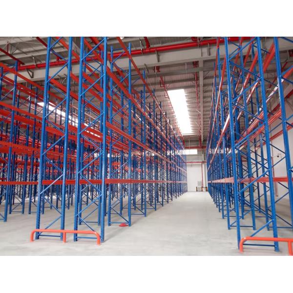 High-Strength Steel Pallet Racking with Adjustable Levels and Heavy Loading Capacity for Efficient Warehousing