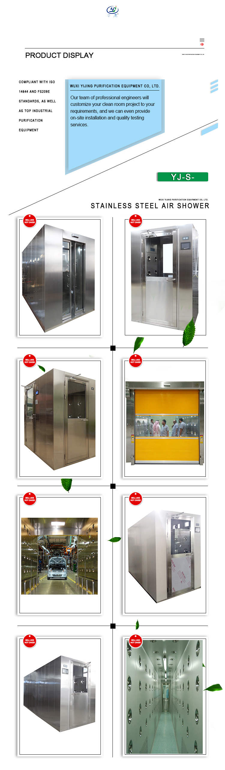 Curtain Cabin 1.2mm Air Shower Cleanroom 1.5kw Air Shower In Pharmaceutical Industry