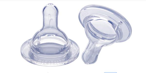 Custom Safety Silicone Baby Products Natural Rubber Baby Bottle Nipples For