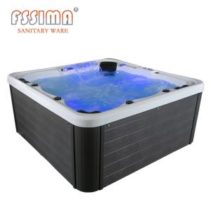Wholesale Air Jets Massage Bathtub Easy Cleaning Outdoor Spa Pools Hot Tub For 5 Person from china suppliers