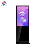 65" Floor Standing Digital Signage Facing Indoor 400 Nits High Bright 1080P