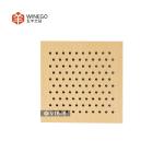 MDF Panels Sound Proof Ceiling Tiles V Perforated Acoustic Ceiling Panels Custom