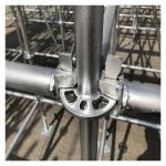 Mobile Double Coupler Steel Welded Pipe 0.8mm - 12.75mm Multipurpose Scaffolding