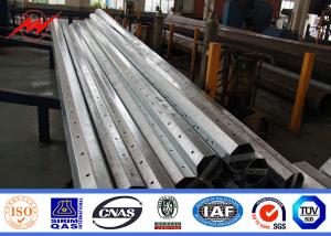 Wholesale Welding Tapered 33M Galvanized Steel Street Lighting Pole With Powder Painting from china suppliers