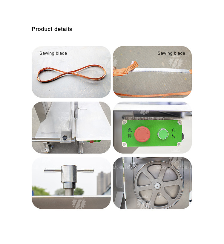 Electric Food Processor Meat Saw Meat Effective Bone Saw Machine