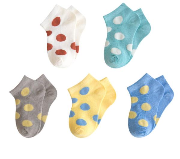 Newborn cute baby kids colorful cotton socks boys and girls foot socks soft