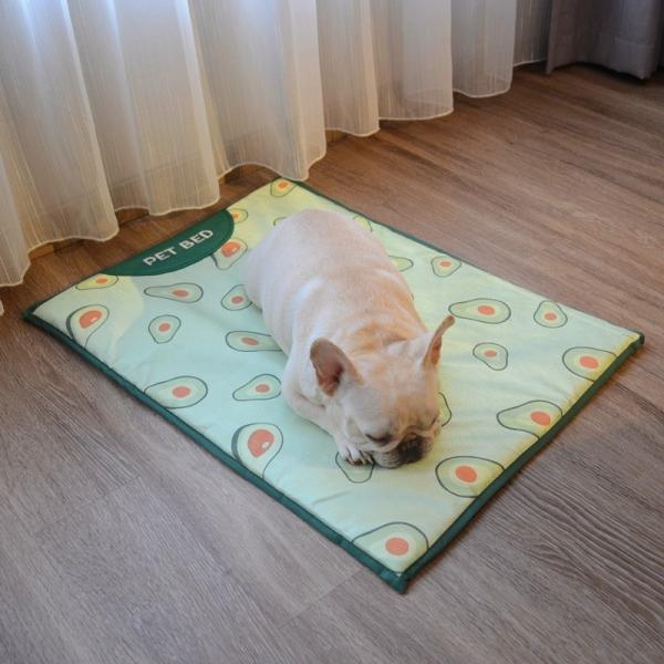 Seasonal Cool Breathable Cat'S Nest Pet Mat Dog'S Nest Mat Blush Pink Dog Bed