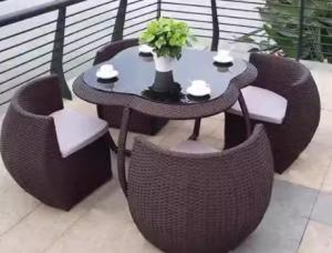 Wholesale Pe Wicker Patio Furniture Flower Pumpkin Garden Wicker Patio Rattan Cushions from china suppliers