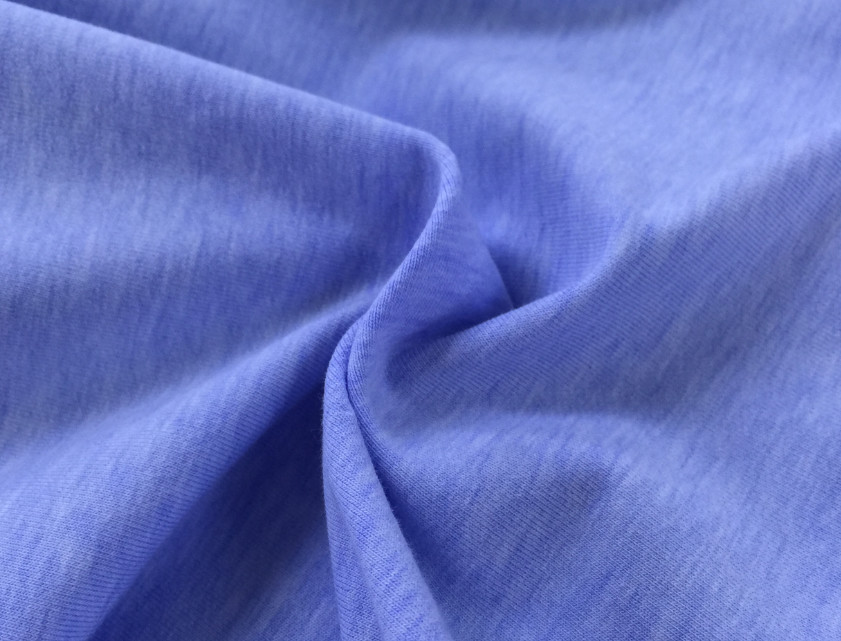 Colored cotton anti-wrinkle and pilling for casual sportwear hoodie and suit twill interloop lycra knitted fabric