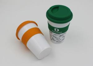 Wholesale 16OZ 450ml PP Plastic Coffee Cups With Handles , Disposable Travel Coffee Cups from china suppliers