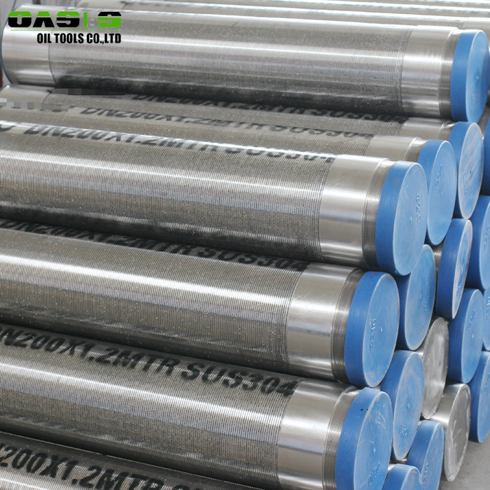 Pipe Based Gravel Pack Screen Double Layer Filter Cylinder Type 1 - 6m Length