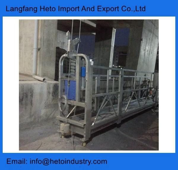Philippines good quality building maintenance suspended platform cleaning