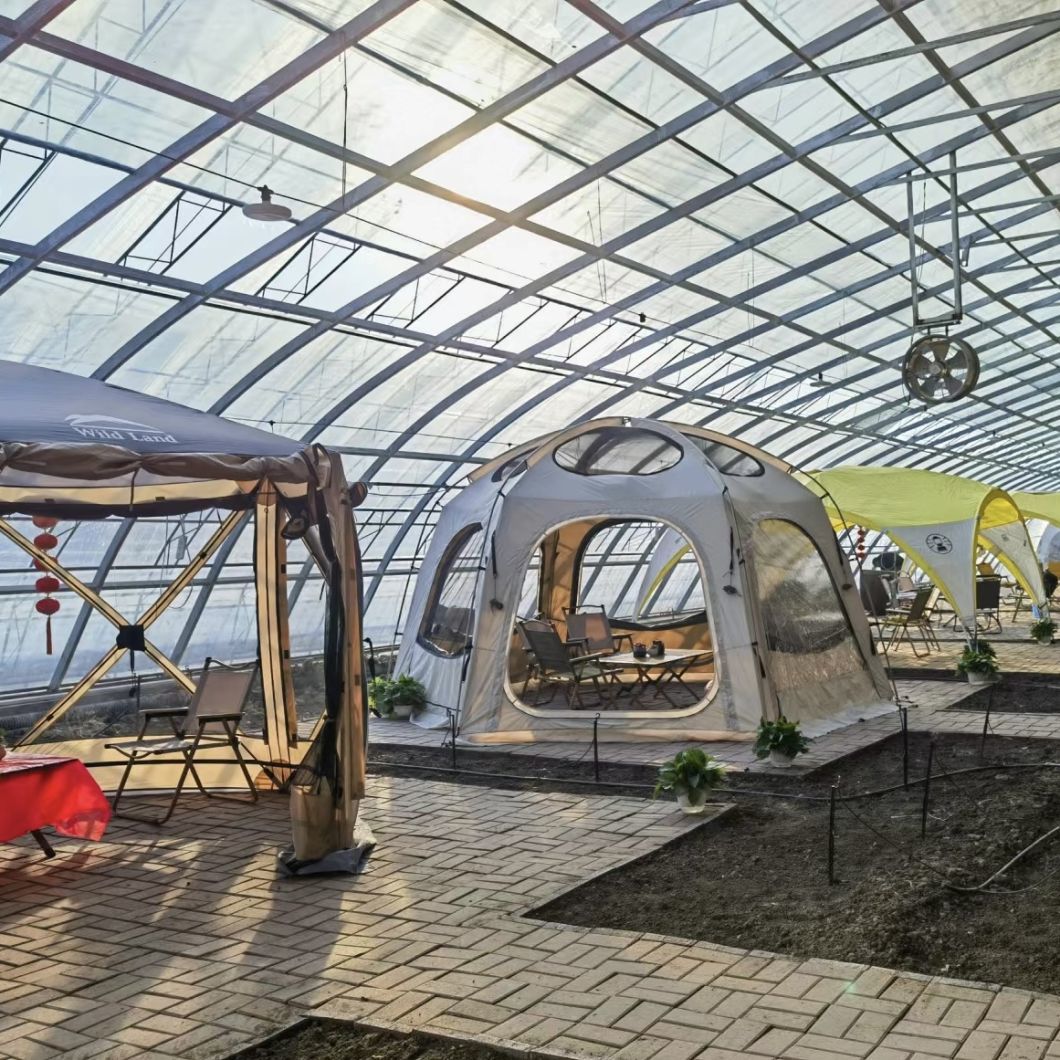 Sunlight Greenhouse Aquaculture Hydroponics Growing System