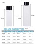 Squeeze Bottles With Flip Cap, Refillable Plastic Travel Bottles For Creams,