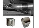 2.5" T304 Stainless Steel Exhaust Clamps Butt Joint